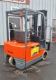 Toyota Electric 5fbe15 3 Wheeler 3000lb Forklift Lift Truck Forklifts photo 2