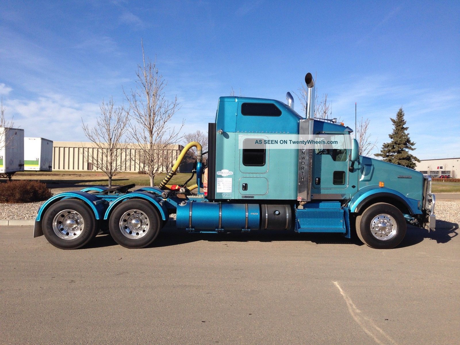 2012 Kenworth T800 Sleeper Semi Trucks photo
