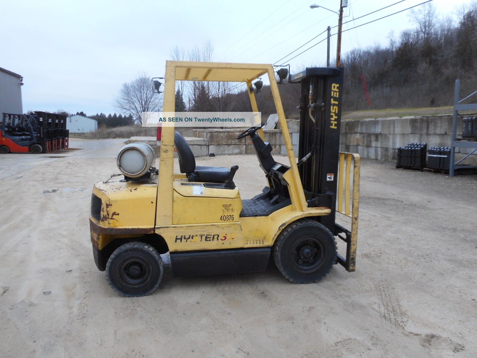 Hyster H50xm Pneumatic Tire Forklift Lift Truck Forklifts photo