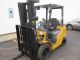 2007 Cat P5000.  5000 Lb Capacity Forklift.  Three Stage Mast.  188 In Lift Forklifts photo 1