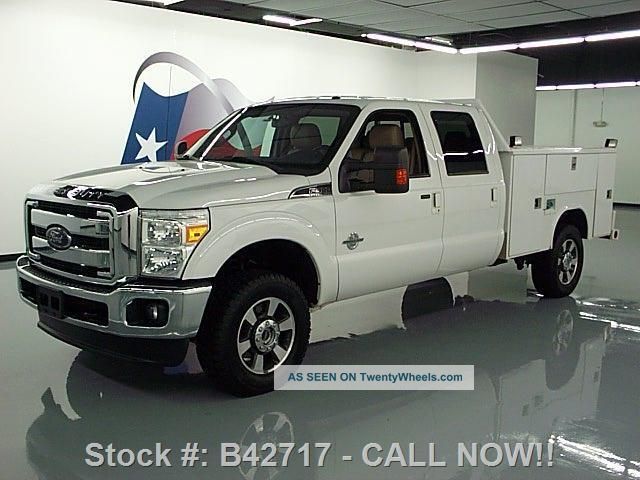 2012 Ford F - 350 Lariat 4x4 Diesel Service/utility Utility / Service Trucks photo