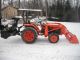 Kubota L3400 Loader 4x4 Snowblower Compact Tractor 89 Hours Tractors photo 6