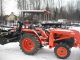 Kubota L3400 Loader 4x4 Snowblower Compact Tractor 89 Hours Tractors photo 7
