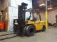 2000 Cat Caterpillar Dp50 11000lb Dual Drive Pneumatic Forklift Diesel Lift Forklifts photo 2