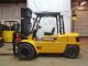 2000 Cat Caterpillar Dp50 11000lb Dual Drive Pneumatic Forklift Diesel Lift Forklifts photo 3