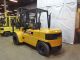 2000 Cat Caterpillar Dp50 11000lb Dual Drive Pneumatic Forklift Diesel Lift Forklifts photo 4