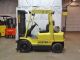 2000 Hyster H50xm 5000lb Pneumatic Forklift Lpg Lift Truck Hi Lo 84/189 Forklifts photo 3