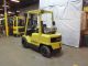 2000 Hyster H50xm 5000lb Pneumatic Forklift Lpg Lift Truck Hi Lo 84/189 Forklifts photo 4