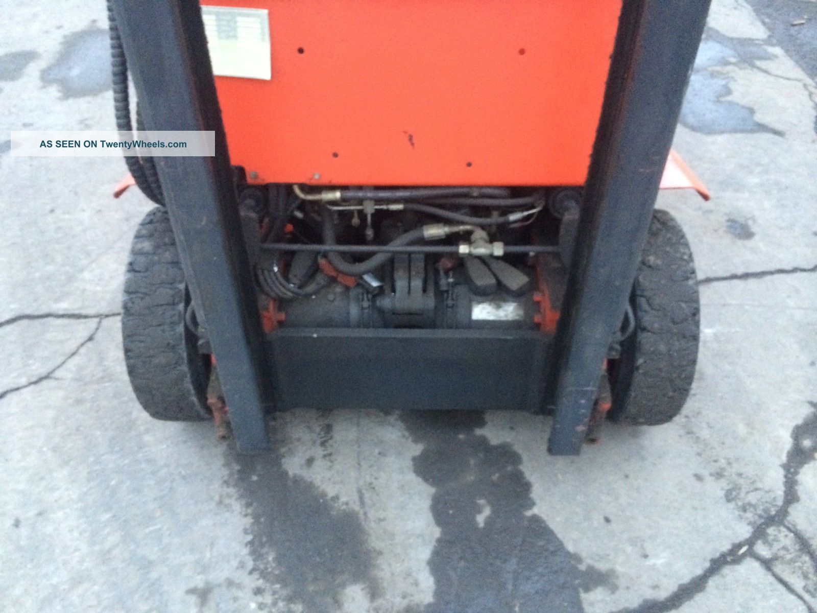 Baker 3000lb Cap 3 Wheel Electric Forklift 42 " Forks 15 ' Lift Works Great
