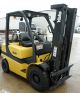 Yale Model Glp050vx (2007) 5000lbs Capacity Great Lpg Pneumatic Tire Forklift Forklifts photo 2