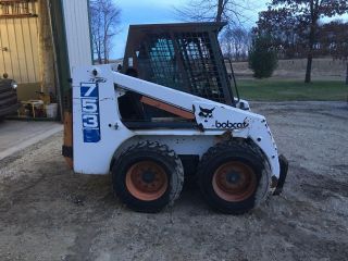 Bobcat 753c With Heat And Trailer photo