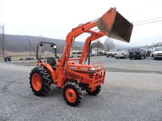 1996 Kubota L2650 Compact Tractor Loader 4x4 Glide Shift 3 Point Hitch 540 Pto photo