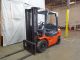 2003 Toyota 7fgu25 5000lb Pneumatic Forklift Lpg Lift Truck Hi Lo Forklifts photo 2