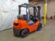 2003 Toyota 7fgu25 5000lb Pneumatic Forklift Lpg Lift Truck Hi Lo Forklifts photo 4