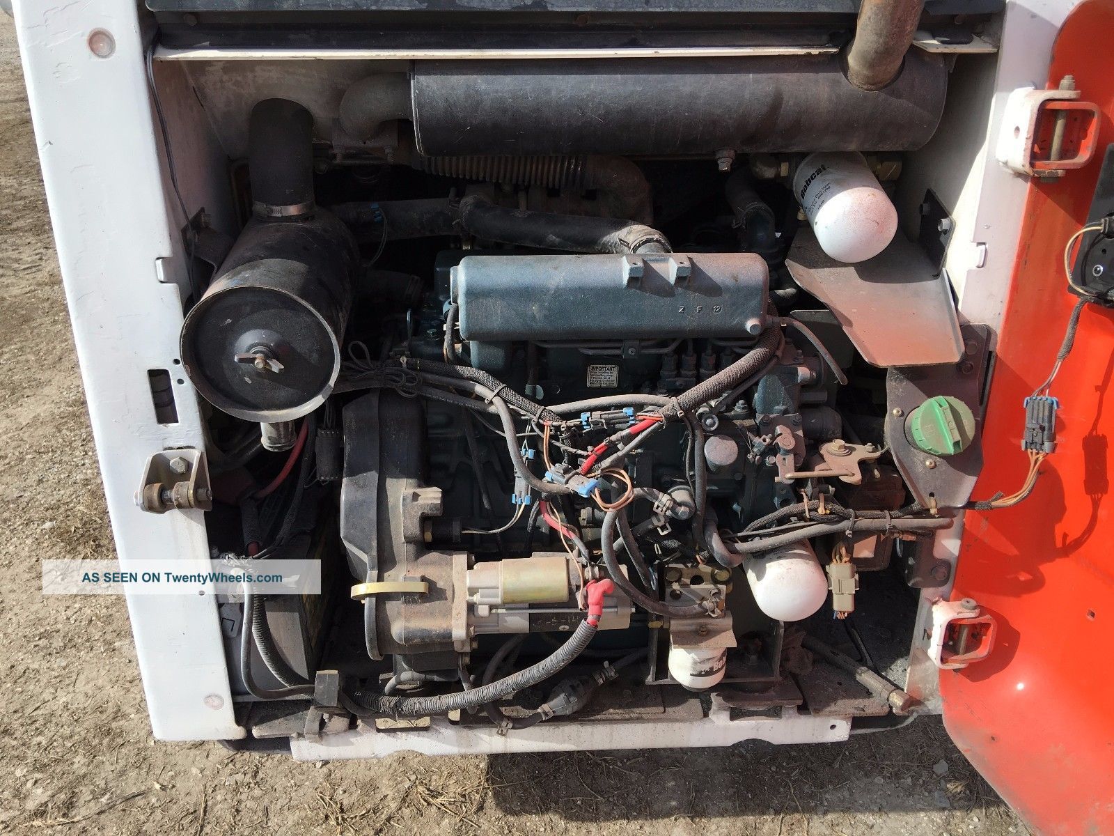 Bobcat S185 Skid Steer Loader High Flow Auxiliary Hydraulics Low Hour