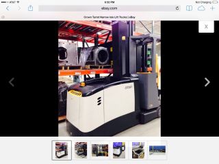 2000 Crown Tsp6000 - 30 Electric Man Up Turret Forklift With Battery And Charger photo