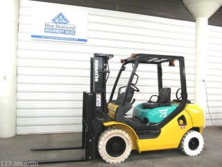 2007 ' Komatsu Fg25t - 16,  5,  000 Pneumatic Forklift,  Dual Fuel,  1,  515 Hrs,  Toyota photo