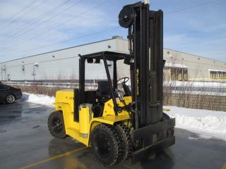 2006 Hyster Forklift H155xl2 15000 Lb Capacity.  Rare Three Stage Mast. photo