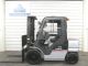 2006 ' Nissan 6,  000 Diesel Pneumatic Tire Forklift,  Cab,  3 Stage,  S/s,  8fgu30 Forklifts photo 1