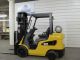 2010 ' Cat C6000,  6,  000 Lb Cushion Forklift,  Lp Gas,  Three Stage Mast,  S/s Forklifts photo 1