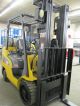 2010 ' Cat C6000,  6,  000 Lb Cushion Forklift,  Lp Gas,  Three Stage Mast,  S/s Forklifts photo 4