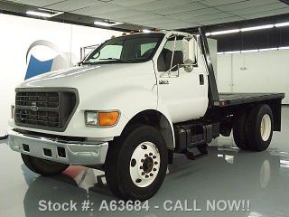 2000 Ford Other Pickups F750reg Cab 7.  2l Diesel Flatbed Tow photo