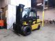2009 Yale Glp100vx 10000lb Dual Drive Pneumatic Forklift Lpg Lift Truck Cab/heat Forklifts photo 1
