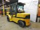 2009 Yale Glp100vx 10000lb Dual Drive Pneumatic Forklift Lpg Lift Truck Cab/heat Forklifts photo 3
