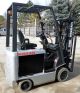 Nissan Model Ck1b1l18s (2008) 3500lbs Capacity Great 4 Wheel Electric Forklift Forklifts photo 1