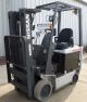 Nissan Model Ck1b1l18s (2008) 3500lbs Capacity Great 4 Wheel Electric Forklift Forklifts photo 2