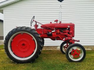 Rare Farmall Av High Crop Tractor Dual Fuel Like : A B C H M Hv Mv photo