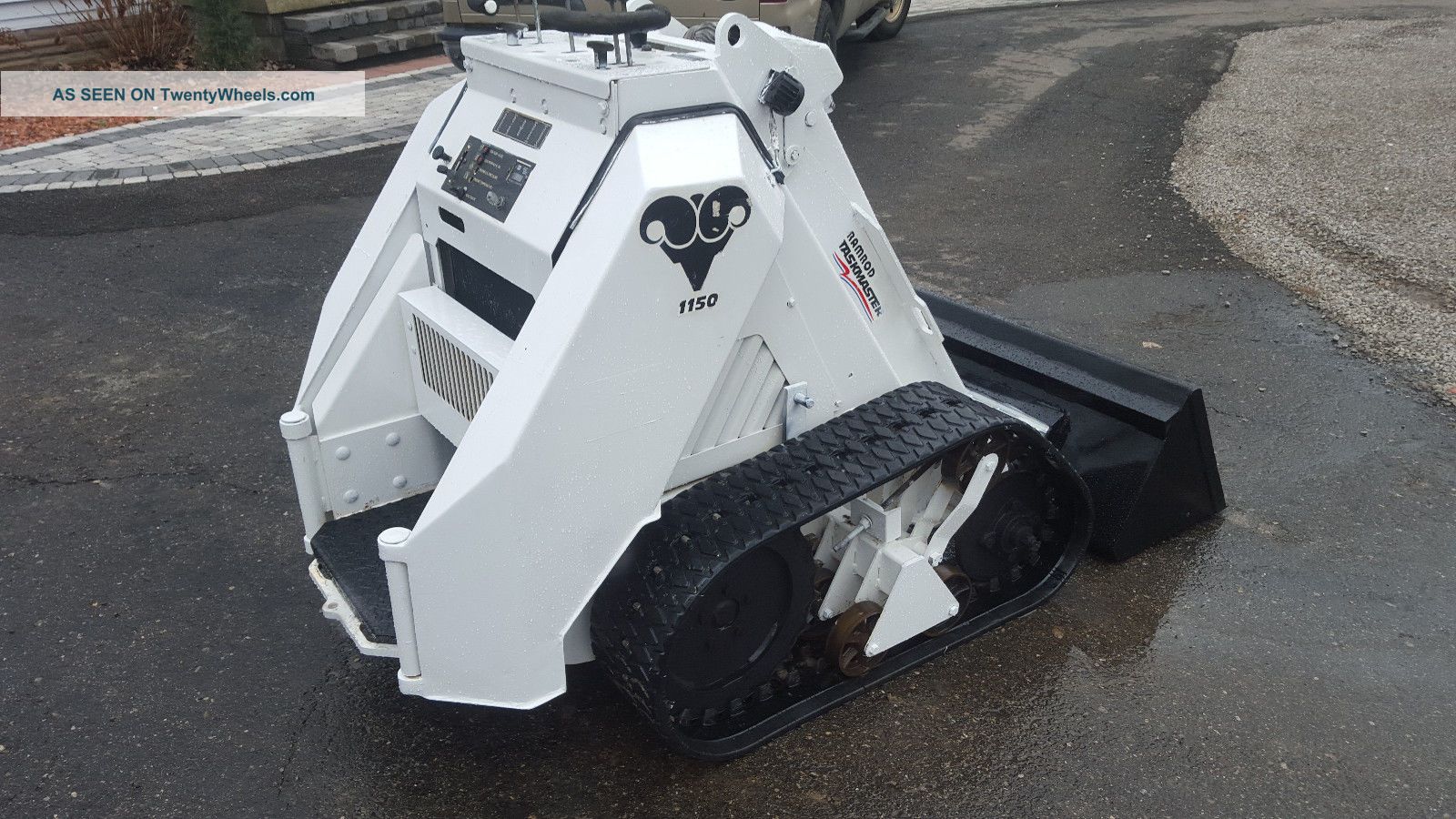 Ramrod 1150 Taskmaster Mini Skid Steer Dingo Track Loader Heavy Duty