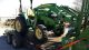 2006 John Deere 4720 W/ 400x Loader With Forks & Bucket Jd 6ft Brush & Box Blade Tractors photo 2