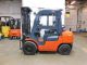 2006 Toyota 7fgu30 6000lb Pneumatic Forklift Lpg Lift Truck Cab With Heat Hi Lo Forklifts photo 3