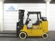 2006 ' Cat Gc55k,  12,  000 Lb Cushion Forklift,  Lp Gas,  Three Stage Mast,  4 Way S/s Forklifts photo 1