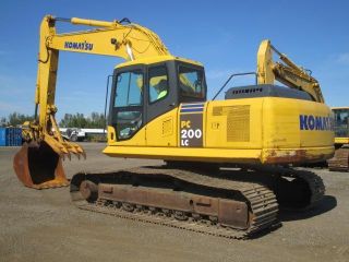 2008 Komatsu Pc200 Lc - 7 Excavator,  48 