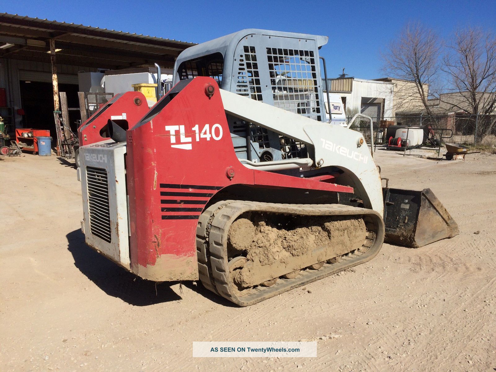 2005 Takeuchi Tl140 Multi Terrain Compact Crawler Loader/skid Steer