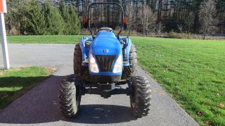 2003 Holland Tc45da 4x4 Compact Tractor Hydrostatic 45hp 459 Hrs Steer photo