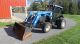 2003 Holland Tn55 50hp 4x4 Utility Tractor W/ Cab Loader Heat A/c 1950 Hours Tractors photo 3