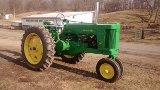 1953 John Deere Jd 60 Antique Gas Tractor With Power Steering photo