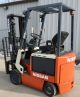 Nissan Model Csp01l18s (2006) 3500lbs Capacity Great 4 Wheel Electric Forklift Forklifts photo 2
