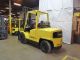 2005 Hyster H110xm 11000lb Pneumatic Forklift Lpg Fuel Lift Truck Hi Lo Forklifts photo 4