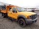 2005 Ford F450 4x4 Crew Cab Dump Truck With Plow Dump Trucks photo 2