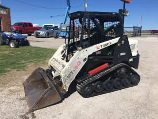 Terex Pt30 Track Loader Skid Steer Rubber Tracks Auxiliary Hydraulics Diesel photo