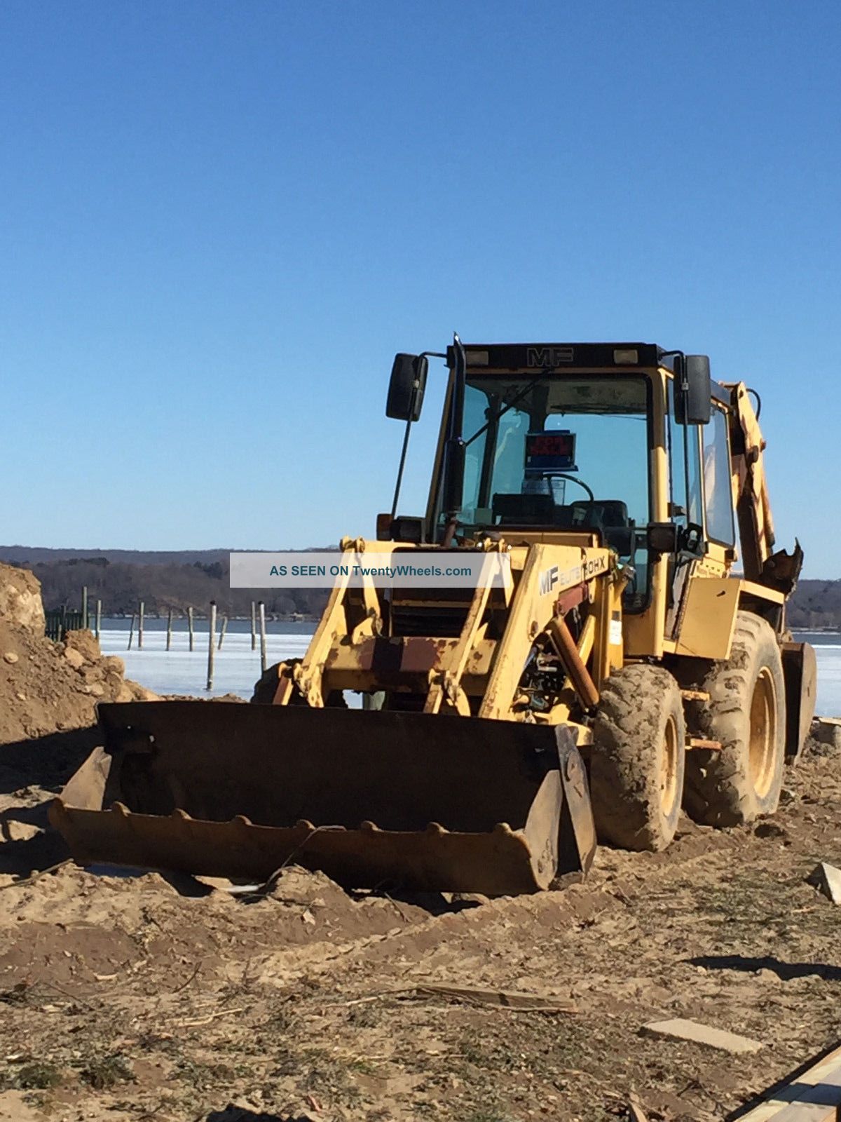 1987/1988 Massey Ferguson Elite 50h 4wd Backhoe Loader 80hp Cummins 4 Cyl. Backhoe Loaders photo