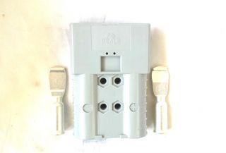 Forklift Battery Connector - Anderson Style 350a Grey photo