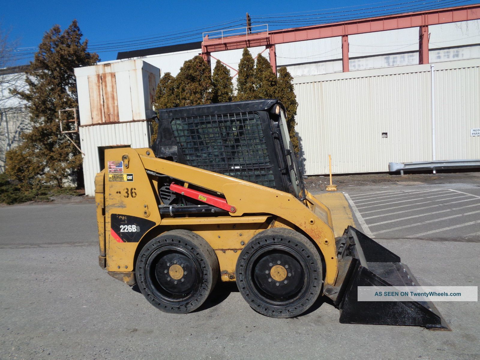 2011 Caterpillar 226b3 Skid Steer Loader - Enclosed Cab Heat & Ac - Skid Steer Loaders photo