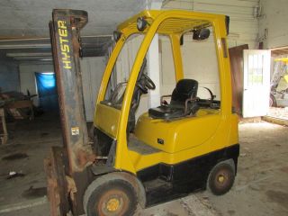 Hyster Forklift - H40fts,  2007,  Side Shift/rotary Tires photo