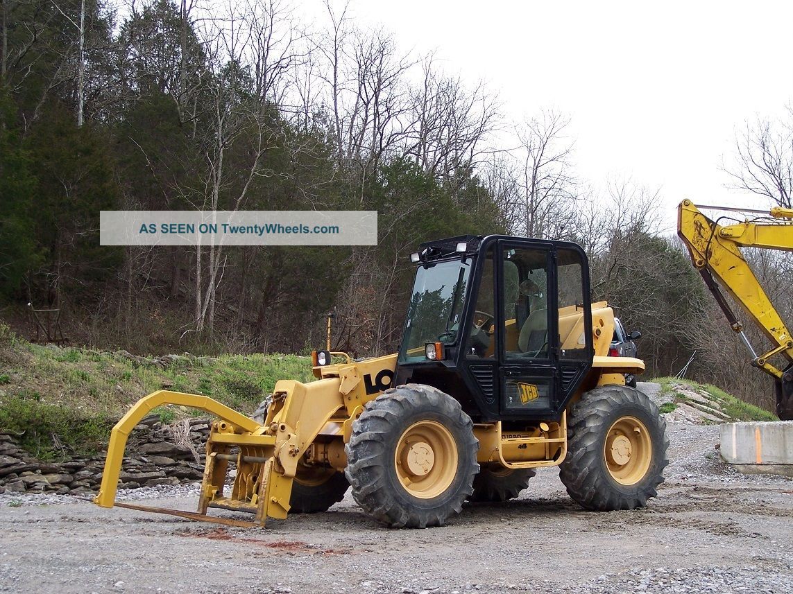 Jcb 505 Telehandler Forklift Telescopic Grapple Logging Loader 4wd 4x4 Forklifts photo