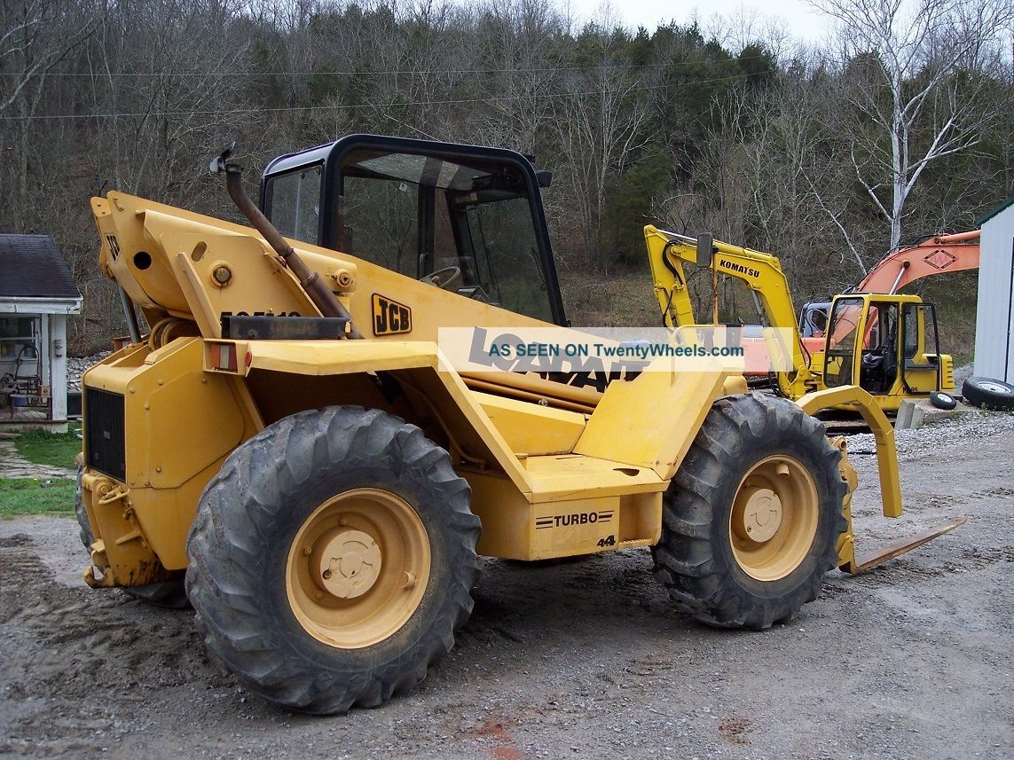Jcb 505 Telehandler Forklift Telescopic Grapple Logging Loader 4wd 4x4